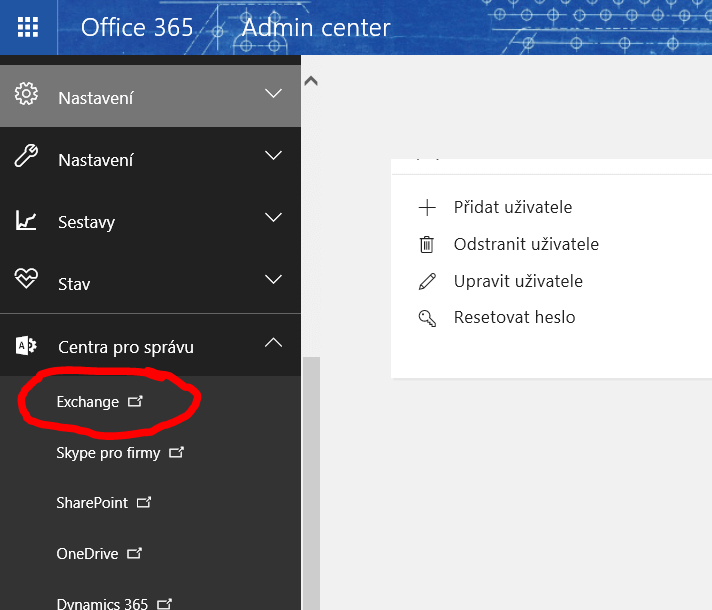Exchange Admin Centrum