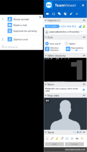TeamViewer - schůzka