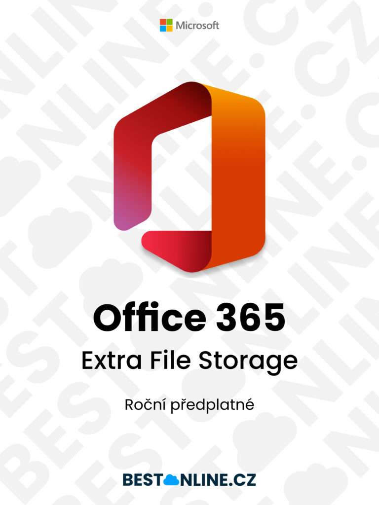 Office 365 doplňkový úložný prostor 1 GB (roční předplatné)