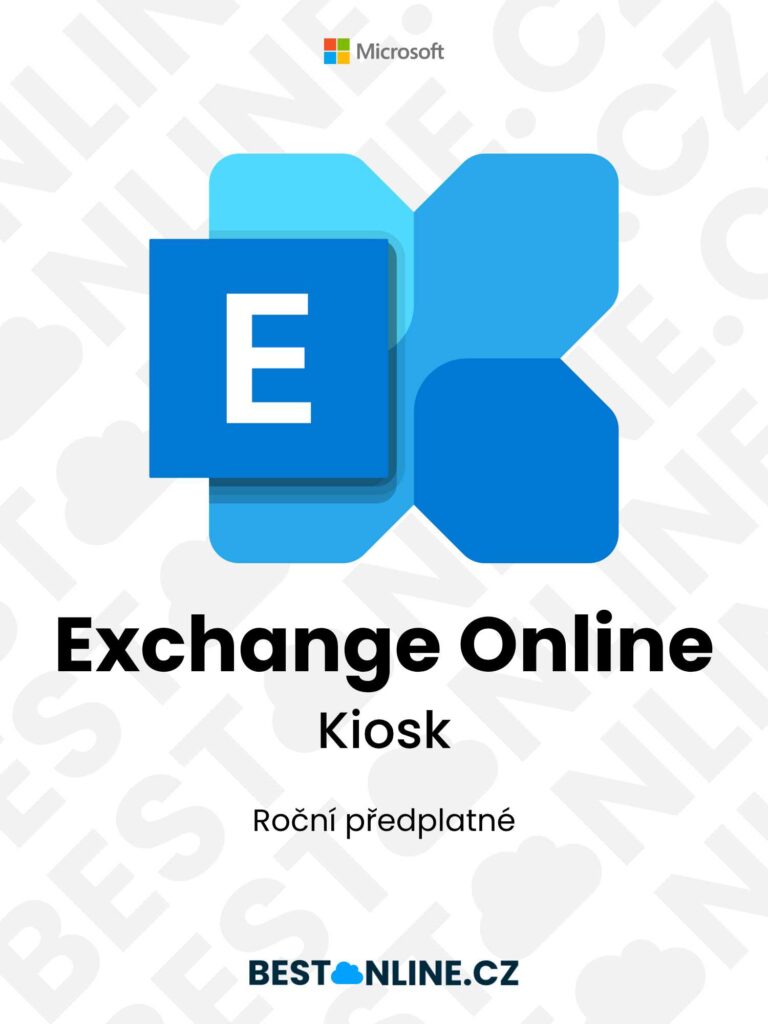 Microsoft Exchange Online Kiosk - roční předplatné
