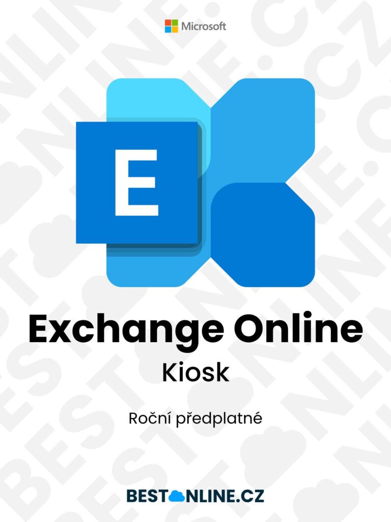 Microsoft Exchange Online Kiosk - roční předplatné