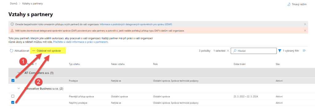 Pusťte Microsoft Partnera jen kam chcete: Řízení přístupu delegovaných správců s GDAP 5