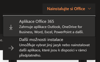 Stažení a instalace Office 365 3