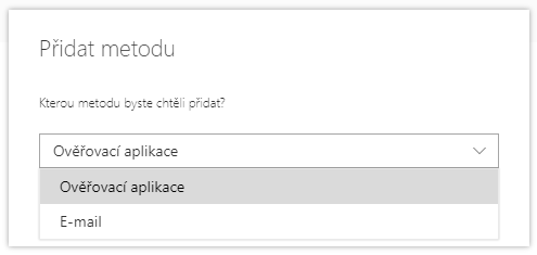 Hesla aplikací nejsou dostupná v Microsoft 365 1