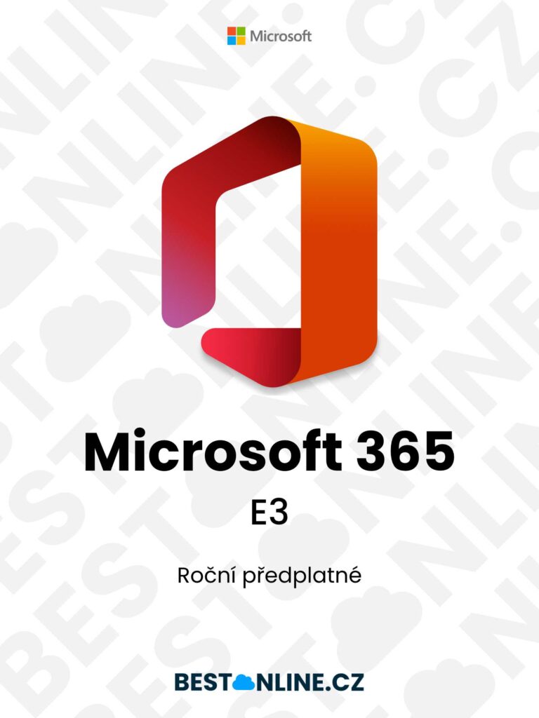 Microsoft 365 E3 (roční předplatné)