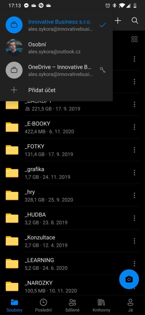 Zálohování fotek z mobilu na OneDrive 94