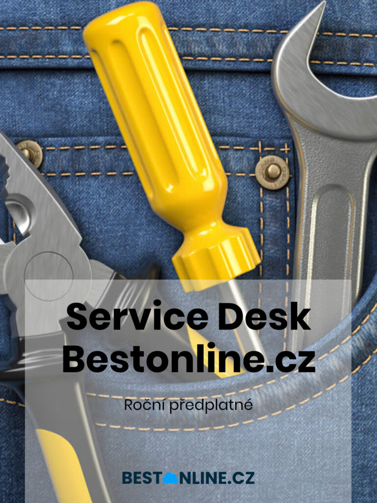 Service Desk Bestonline.cz (roční předplatné)