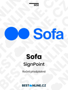 Sofa SignPoint (roční předplatné) 25